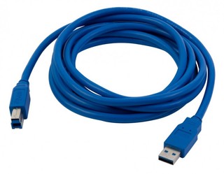 Кабель Интерфейсный PC PET USB 3.0 Am-Bm 3m