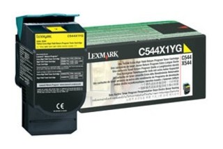 Картридж-тонер Lexmark C544X1YG yellow для С544 (4 000 стр)