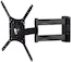 Кронштейн телевизионный Hama H-118670 черный 23"-56" макс.25кг настенный