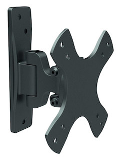 Кронштейн Ultramounts UM202 черный для ТВ 13-23" настенный до 15кг наклон +/-20° поворот +/-45°
