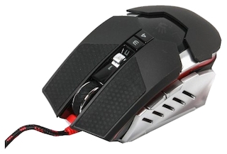 Мышь A4 Bloody Terminator TL5 черный/серый лазерная (8200dpi) USB2.0 игровая (8but)