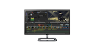 Монитор LG 31.5" 31MU97 черный IPS LED 5ms 21:9 DVI HDMI M/M 1000:1 178гр/178гр 4096x2160 DisplayPort HDTV USB