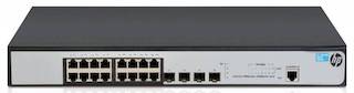 Коммутатор HP 1920-16G управляемый 16 портов 10/100/1000Mbps (JG923A)