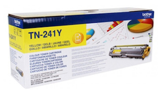 Тонер Картридж Brother TN241Y желтый HL3140/3170 (1400стр.)