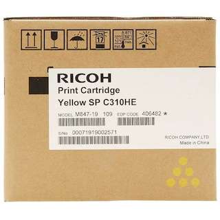 Тонер картридж желтый RICOH SPC310HE (6000p)