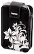 Сумка для навигатора Hama Velvet Flower S2 black 8х2.5х13см вельвет (H-93743)