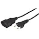 Сетевой удлинитель Hama H-108819 5м (1 розетка) черный