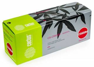 Тонер Картридж Cactus CS-O5600M пурпурный для Oki C5600/C5700 (2000стр.)