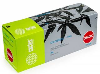 Тонер Картридж Cactus CS-O5600C голубой для Oki C5600/C5700 (2000стр.)