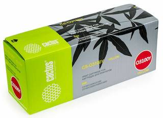 Тонер Картридж Cactus CS-O3100Y желтый для OKI C3100/C3200/C5100/C5150/C5200/C5300/C5400 (5000стр.)