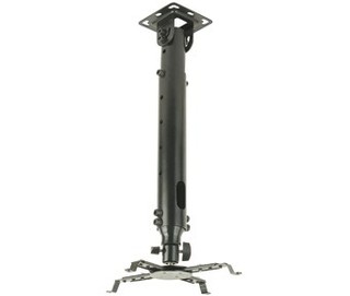 Кронштейн Kromax PROJECTOR-100 для проекторов, потолочный, 3 ст. наклон, черный