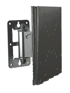 Кронштейн Kromax DIX-3 для ТВ 15"-37",настенный, 2 ст. наклон, до 30 кг, черный