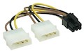 Кабель питания Gembird CC-PSU-6 2xMolex -> PCI-E 6pin