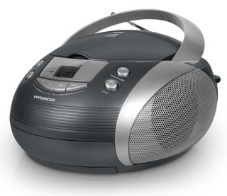 Аудиомагнитола Hyundai H-1436 серый