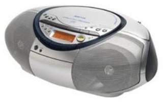 Аудиомагнитола Sony CFD-S35CPS серебристый