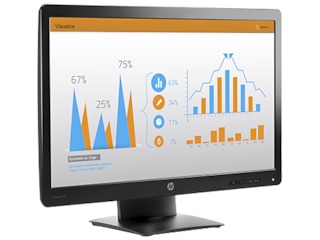 Монитор HP 23" P232 черный TN LED 5ms 16:9 полуматовая 250cd 170гр/160гр 1920x1080 D-Sub 720p 3.72кг