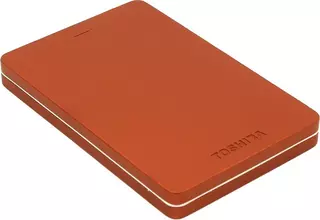 Жесткий диск Toshiba USB 3.0 500Gb HDTH305ER3AA Canvio Alu 2.5" красный