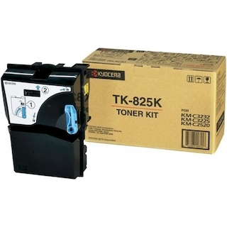 Тонер картридж Kyocera TK-825K черный для KM-C2520/C3225/C3232 (15 000стр) 1T02FZ0EU0)