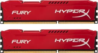 Память DDR3 2x4Gb 1866MHz Kingston (HX318C10FRK2/8) Kit of 2 RTL CL10 HyperX FURY Red Series