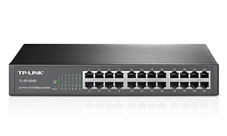 Коммутатор TP-link TL-SF1024D 24-port 10/100M