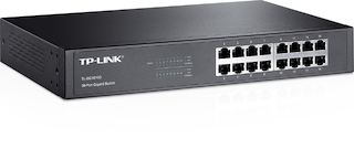 Коммутатор TP-link TL-SG1016D 16-port 10/100/1000M