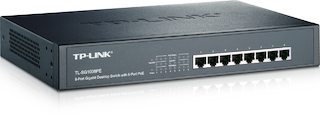 Коммутатор TP-link TL-SG1008PE 8-port 10/100/1000M POE