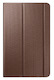 Чехол Samsung для Galaxy Tab E 9.6" Book Cover полиуретан/поликарбонат коричневый (EF-BT560BAEGRU)