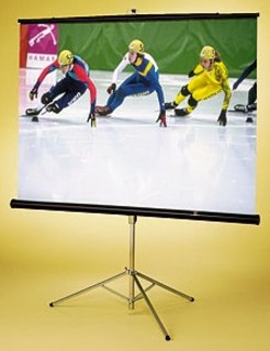 Экран Draper Consul AV (1:1) 50/50" 127*127 MW мобил,на штативе