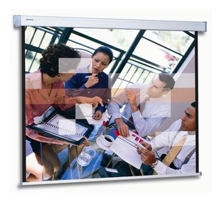 Экран Projecta Compact Electrol 200х200см MW с эл/приводом 1:1