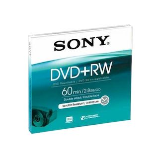 Диск DVD+RW 8см Sony DPW-60A
