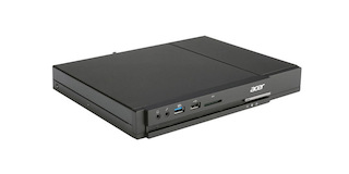 Неттоп Acer Veriton N2120G A6 5350/4Gb/1Tb/R7 240 2Gb/DVDRW/MCR/Win 8.1/WiFi/BT/клавиатура/мышь/VESA-kit
