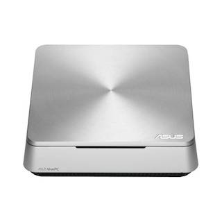 Неттоп Asus VivoPC VM42-S031M SL Cel 2957U (1.6)/4Gb/500GbHDG/CR/noOS/GbitEth/WiFi/BT/65W/серебристый/черный