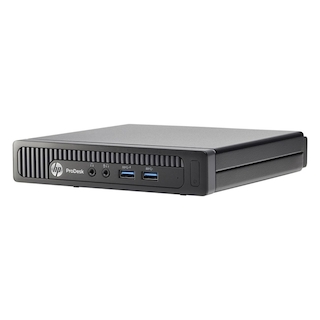 ПК HP ProDesk 400 G1 MT P G3250t (2.8)/4Gb/500Gb 7.2k/HDG/Windows 7 Professional 64/GbitEth/65W/клавиатура/мышь/черный