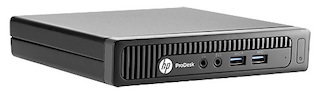ПК HP ProDesk 600 mini PC i5 4570T/4Gb/500Gb/Free DOS/WiFi/клавиатура/мышь