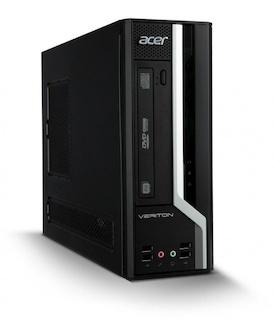ПК Acer Veriton X2631G USFF i3 4150/4Gb/500Gb 7.2k/HDG/Windows 7 Professional 64/GbitEth/клавиатура/мышь