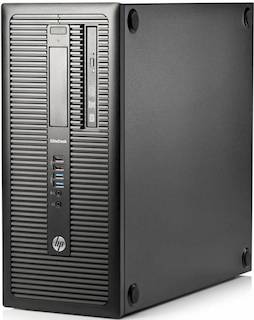 ПК HP EliteDesk 800 G1 MT PDC G3250 (3)/4Gb/500Gb 7.2kHDG/DVDRW/Free DOS/GbitEth/320W/клавиатура/мышь/черный