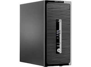 ПК HP ProDesk 400 G2 MT P G3240 (3.1)/4Gb/500Gb 7.2k/HDG/DVDRW/Windows 7 Professional 64/GbitEth/180W/клавиатура/мышь/черный/(RUS)