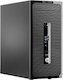 ПК HP ProDesk 490 G2 MT i3 4160/4Gb/1Tb/DVDRW/Windows 8.1 dwnW7Pro64/клавиатура/мышь