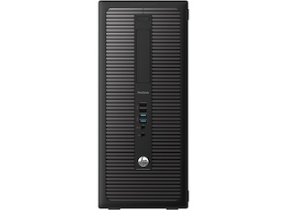 ПК HP ProDesk 600 G1 MT P G3250 (3)/4Gb/500Gb 7.2kHDG/DVDRW/Free DOS/GbitEth/клавиатура/мышь/черный