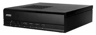 ПК MSI ProBox23 2M-021RU SFF PDC G3250/4Gb/500Gb 7.2kHDG/DVDRW/Windows 7 Professional/WiFi/черный