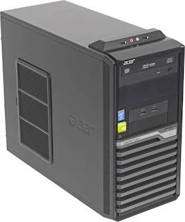 ПК Acer Veriton M4630G MT i5 4440/4Gb/1Tb/K600 1Gb/DVDRW/Free DOS/клавиатура/мышь