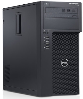 ПК Dell Precision T1700 MT i5 4590 (3.3)/8Gb/1Tb 7.2k/K620 2Gb/DVDRW/Windows 7 Professional 64 upgW8.1Pro64/клавиатура/мышь