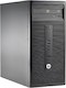 ПК HP 280 G1 MT MT Cel 1840/2Gb/500Gb/DVDRW/Linux/GbitEth/клавиатура/мышь/черный