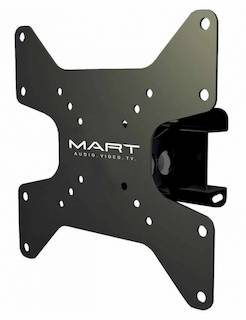 Кронштейн для телевизора Mart 305S черный 10"-37" макс.25кг настенный фиксированный