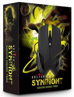 Мышь Oklick 765G Symbion Black Wired 1600dpi USB Gaming Optical