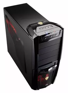 Корпус AeroCool VX-R LE black w/o PSU ATX 2*USB 2.0 Audio 3*fan SECC 0.6mm