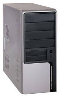 Корпус Foxconn TLA-887 black/silver 500W ATX USB Audio Mic Fan AirDuct