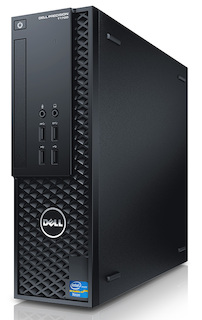 ПК Dell Precision T1700 SFF Xeon E3-1220v3 (3.1)/8Gb/1Tb/K420 1Gb/DVDRW/Windows 7 Professional 64 upgW8.1Pro64/клавиатура/мышь