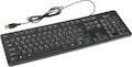 Клавиатура Gembird KB-8340U-BL, черный, USB, ножничный механизм клавиш, 104 клавиши