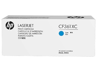 Тонер Картридж HP 508X CF361XC голубой для HP CLJ M552/M553 (9500стр.)